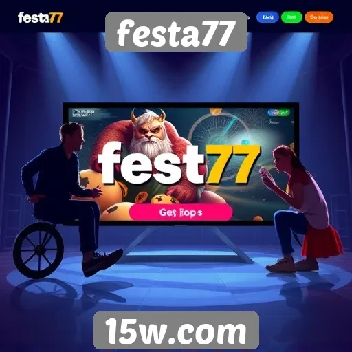 Acessibilidade no site de jogos festa77 é destaque